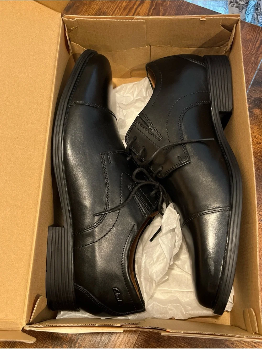 Clarks elegant black